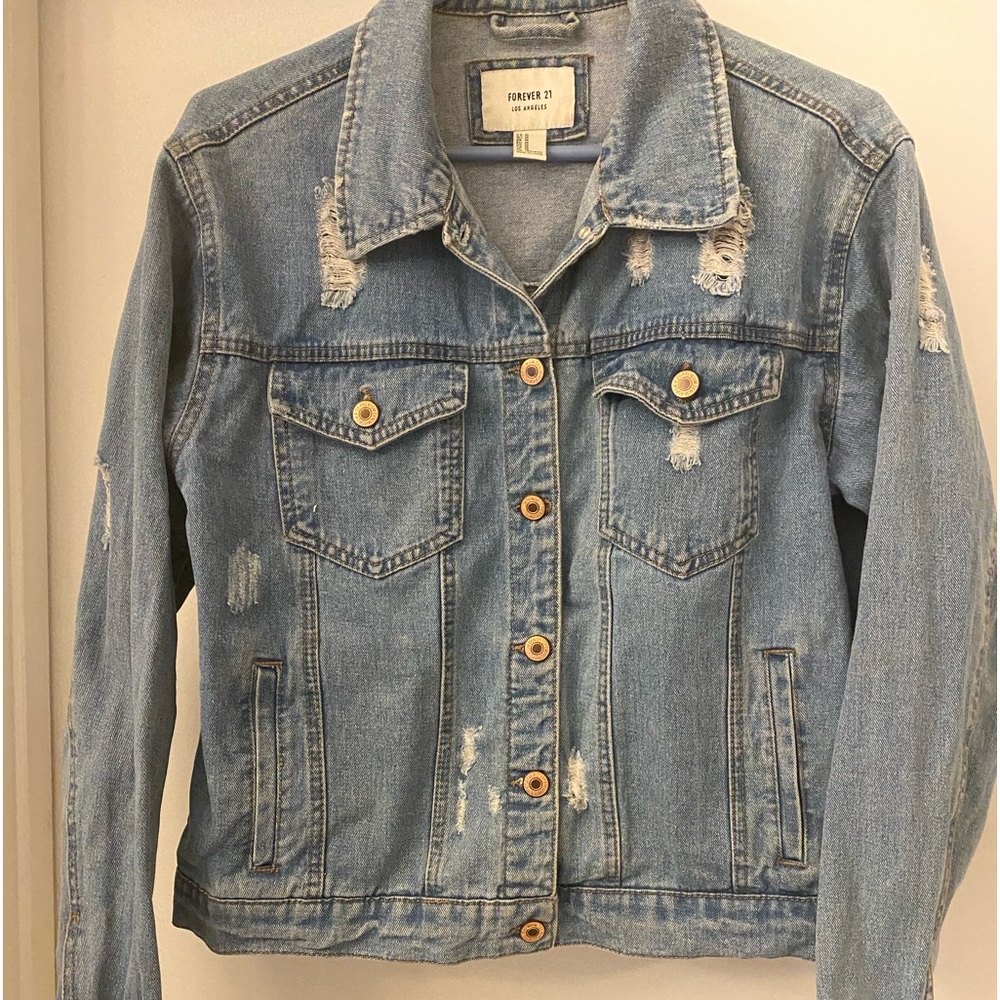 *SALE* Forever 21 Jean Jacket Medium